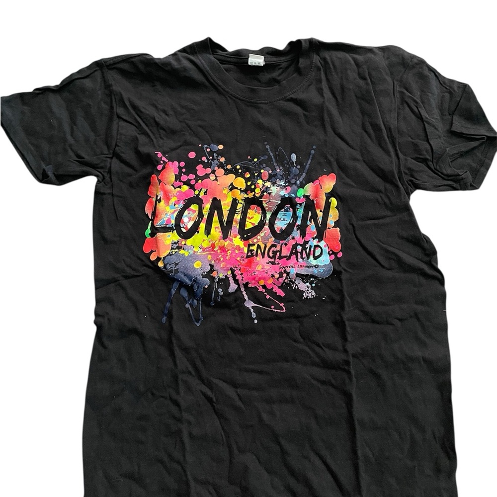 Black London England Unisex T-Shirt